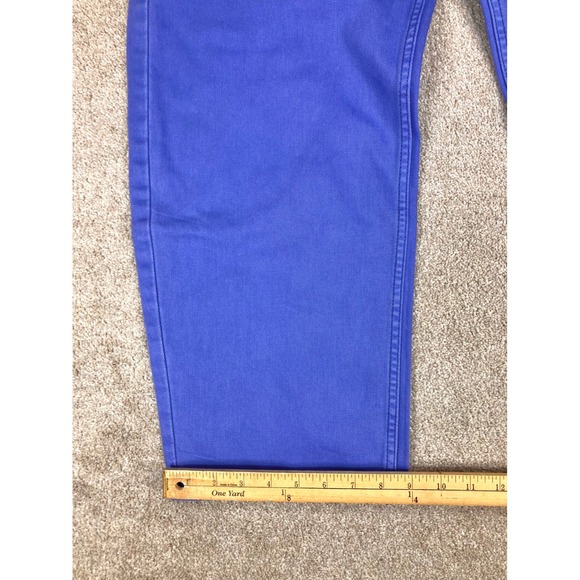 GAP Barrel High Rise Jeans Women 30 Blue No Stretch Tapered Leg Denim NEW - Picture 11 of 15